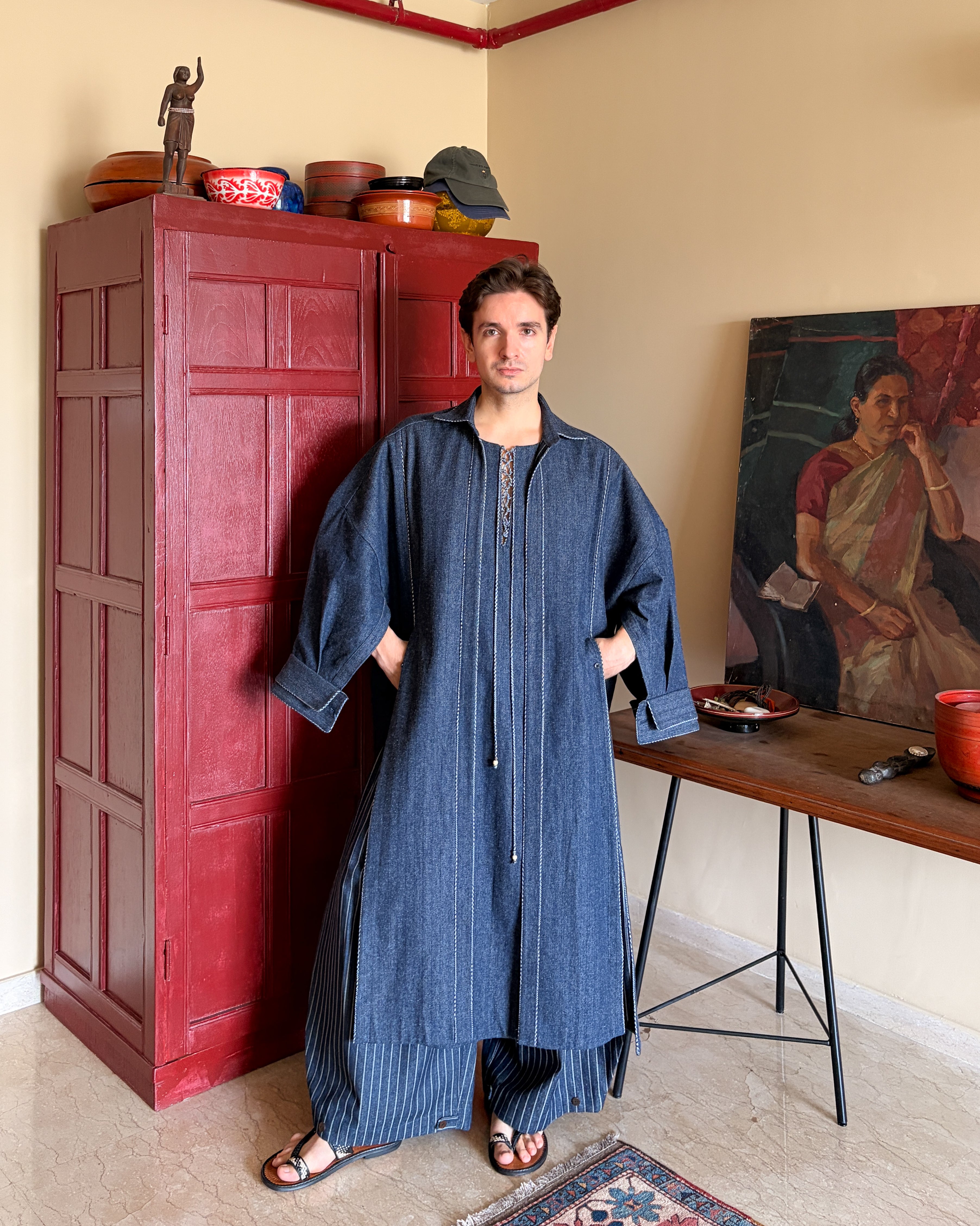 Reversible mingle jacket - denim