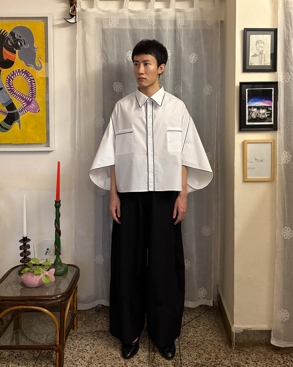 Bloom shirt - white