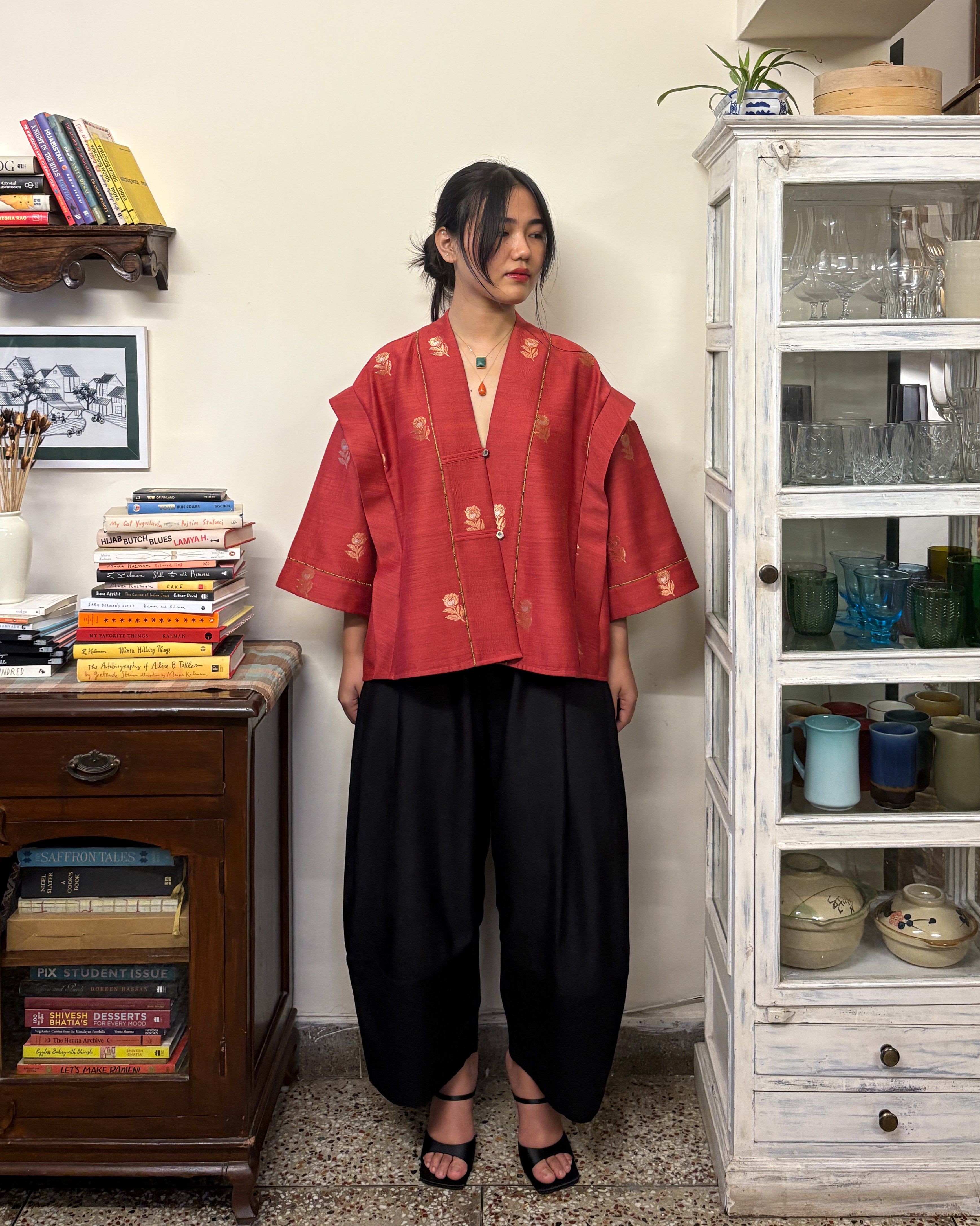Gul shacket - red