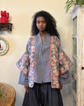 Betsu shacket - ikat cotton