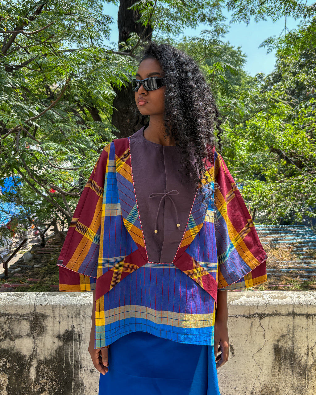 Tinker top - brown bib