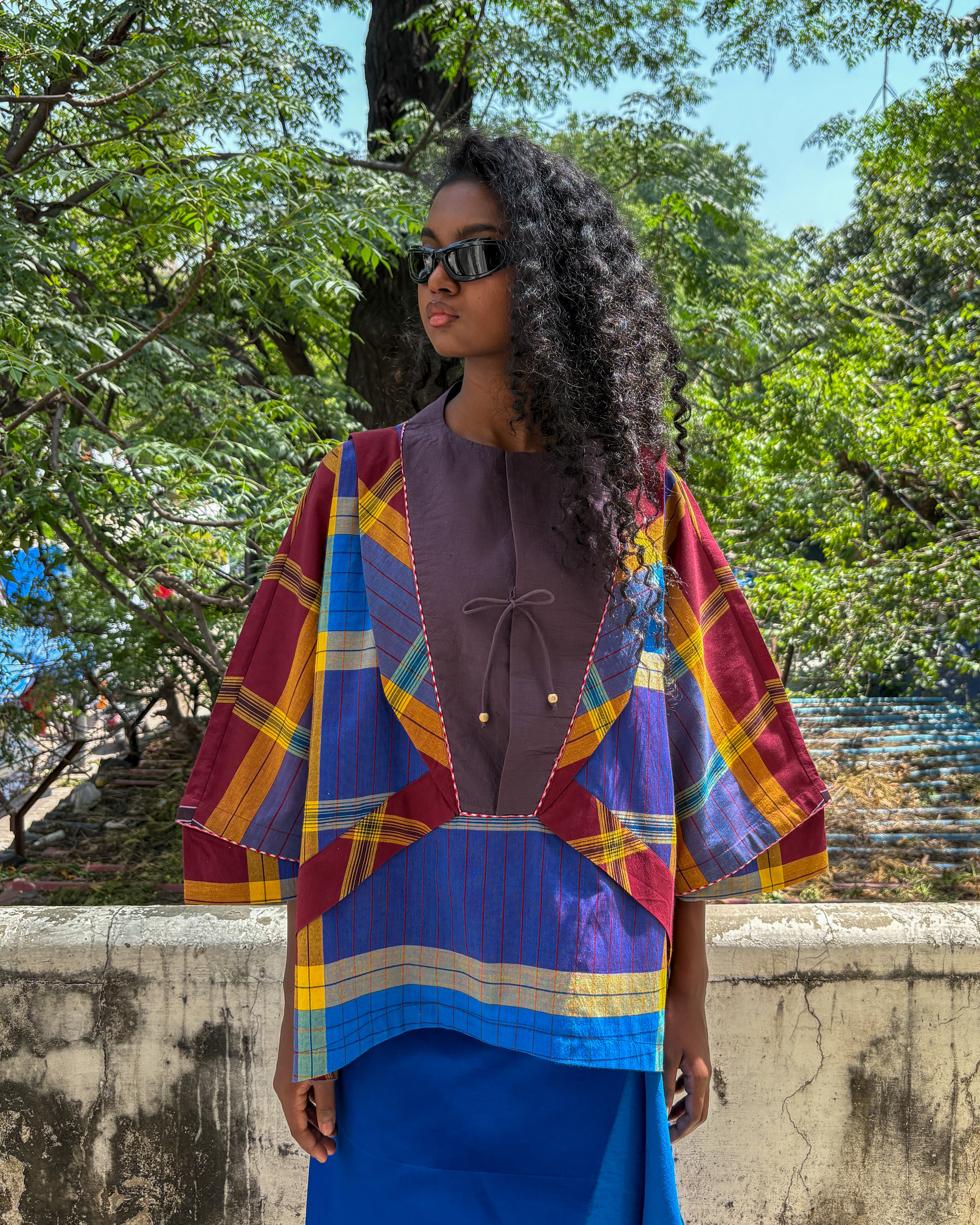 Tinker top - brown bib