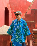 S'cool shirt - blue and green