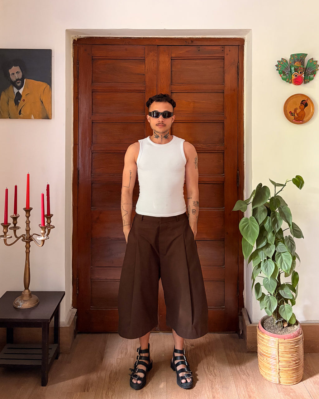Jorts - brown