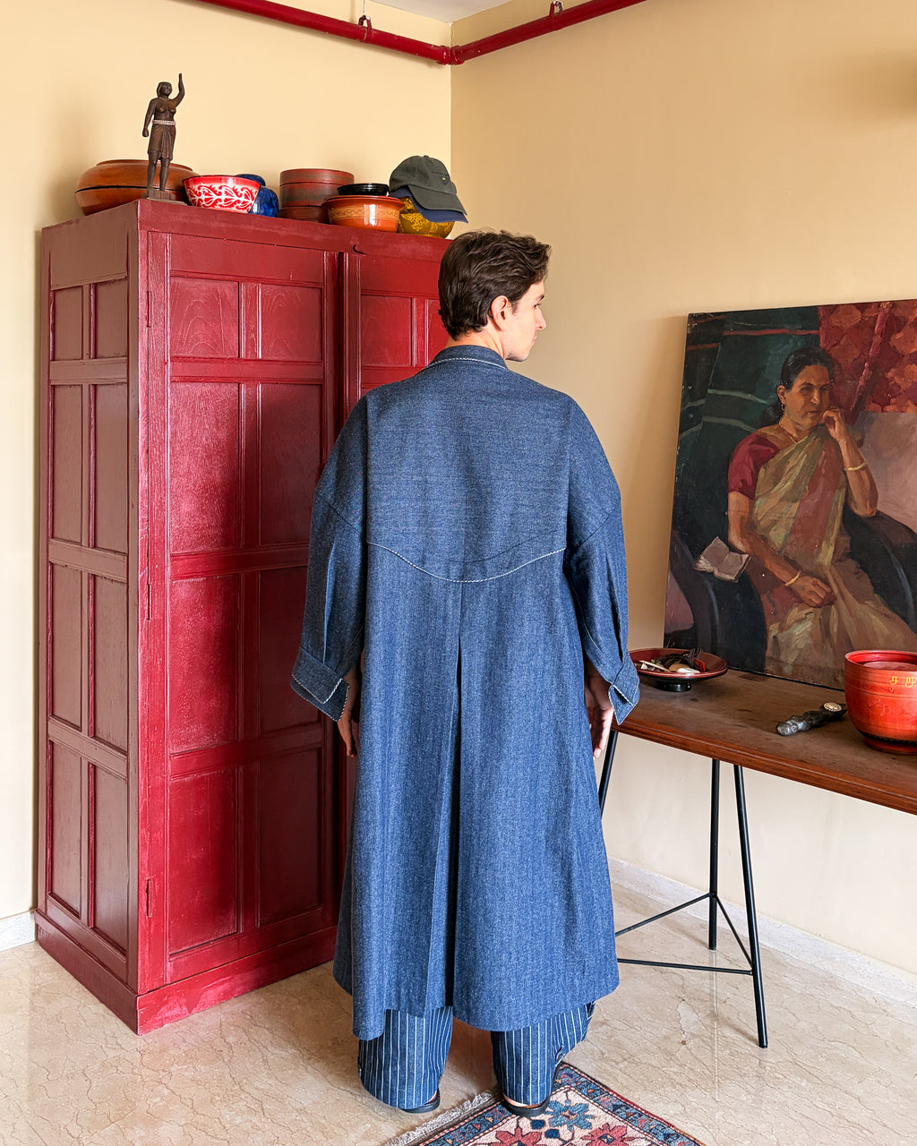 Reversible mingle jacket - denim