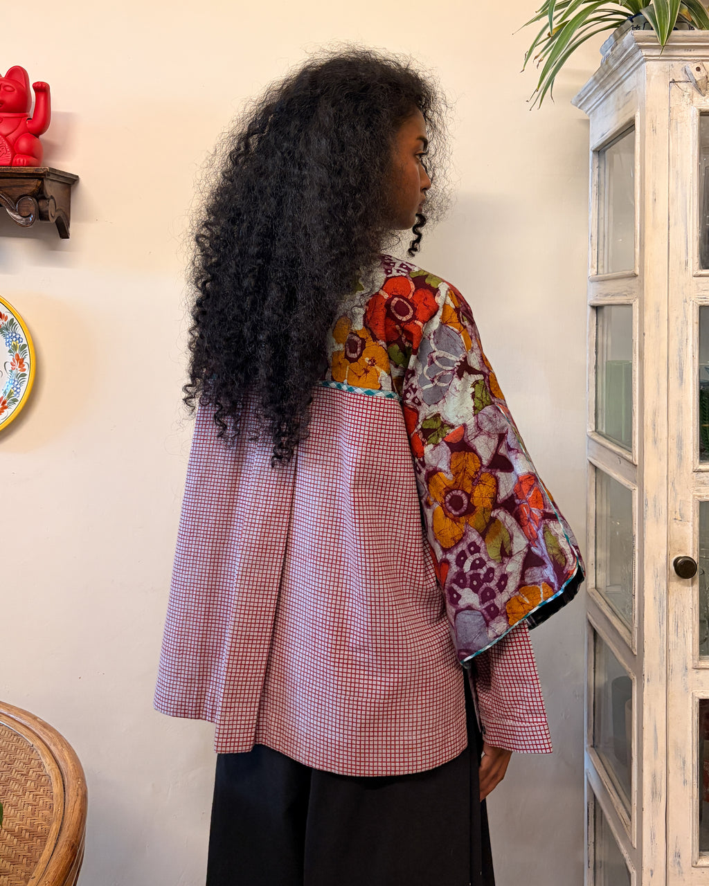 Betsu shacket - floral