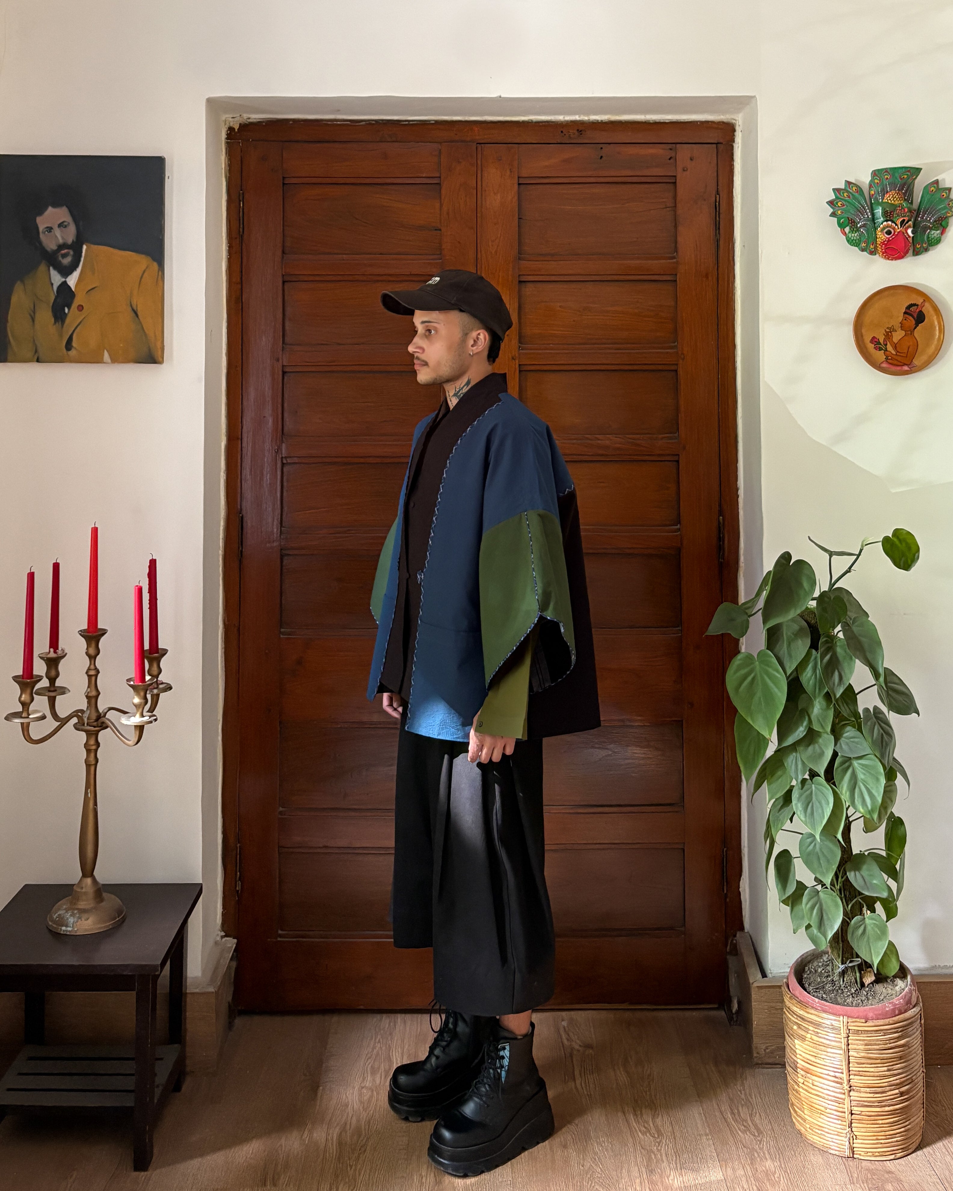 Betsu shacket - green