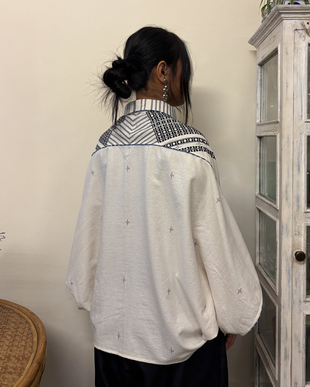 Bloom shirt - extra weft weave