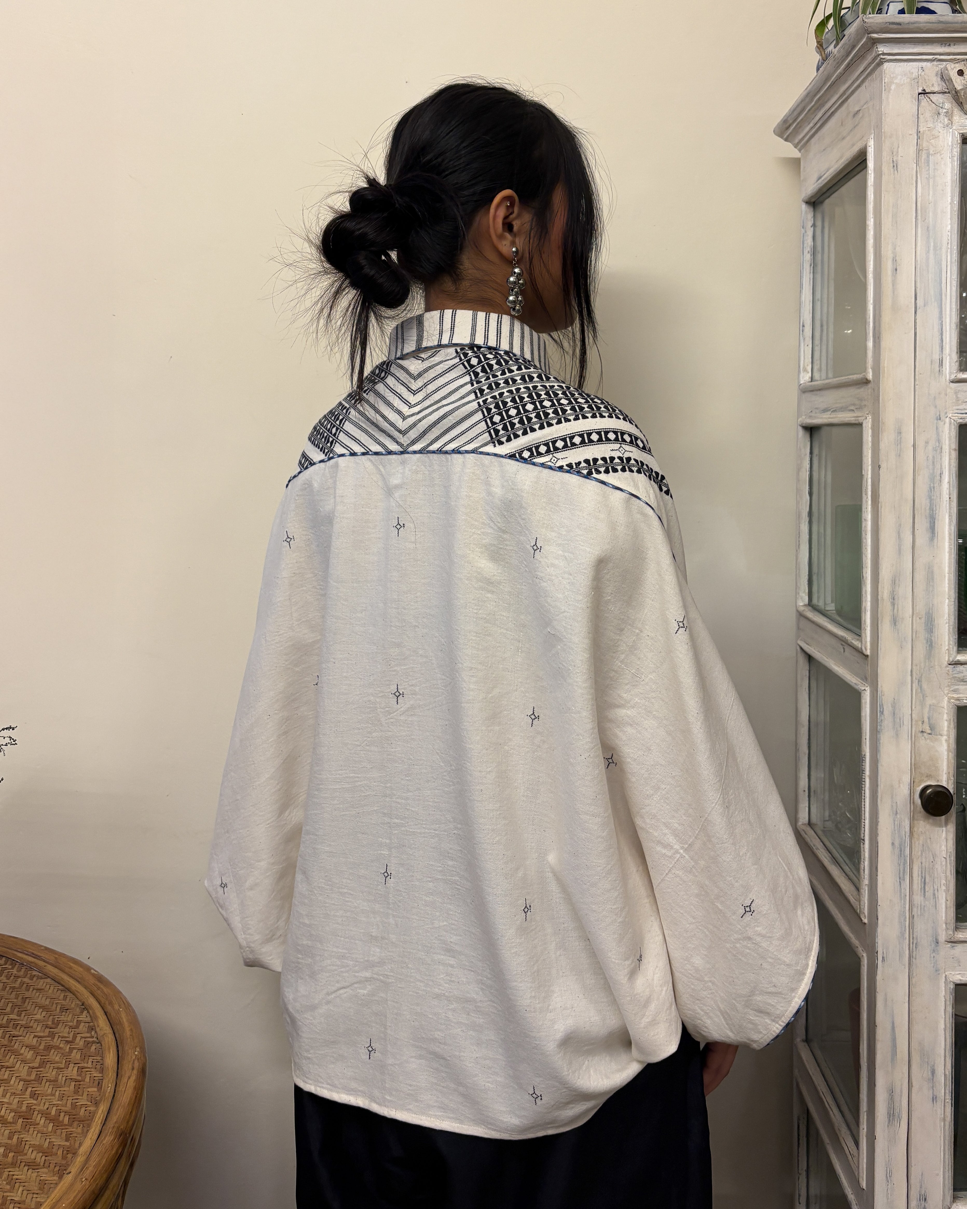 Bloom shirt - extra weft weave