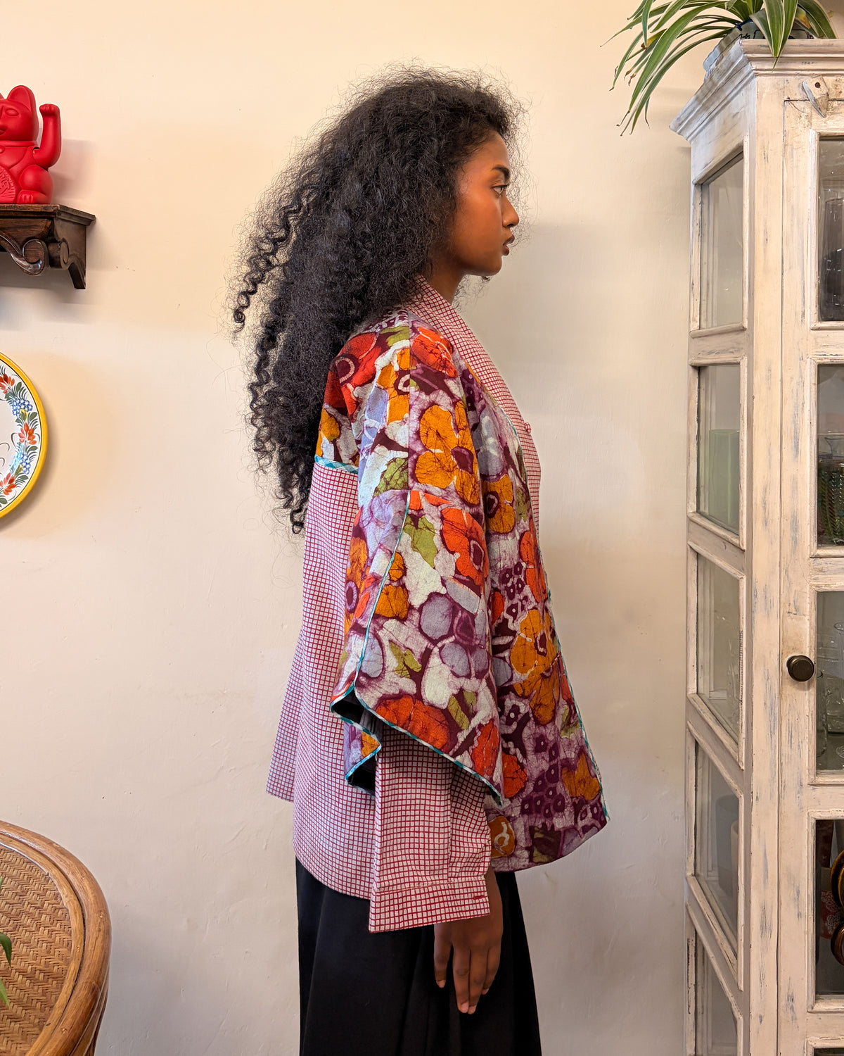 Betsu shacket - floral