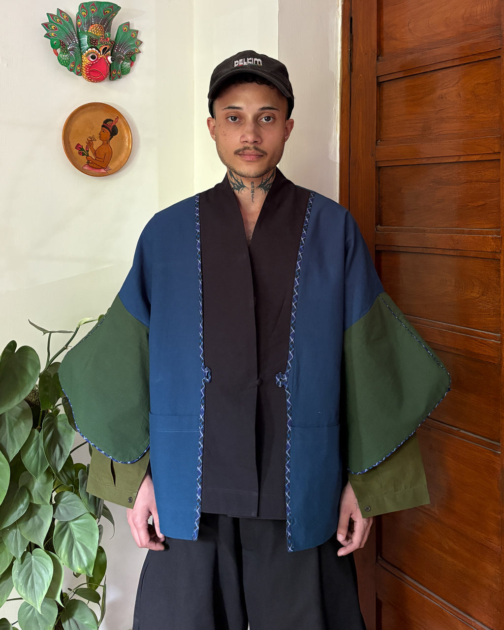Betsu shacket - green