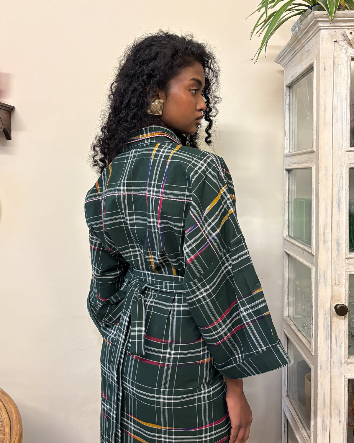 S'cool shirt - green check