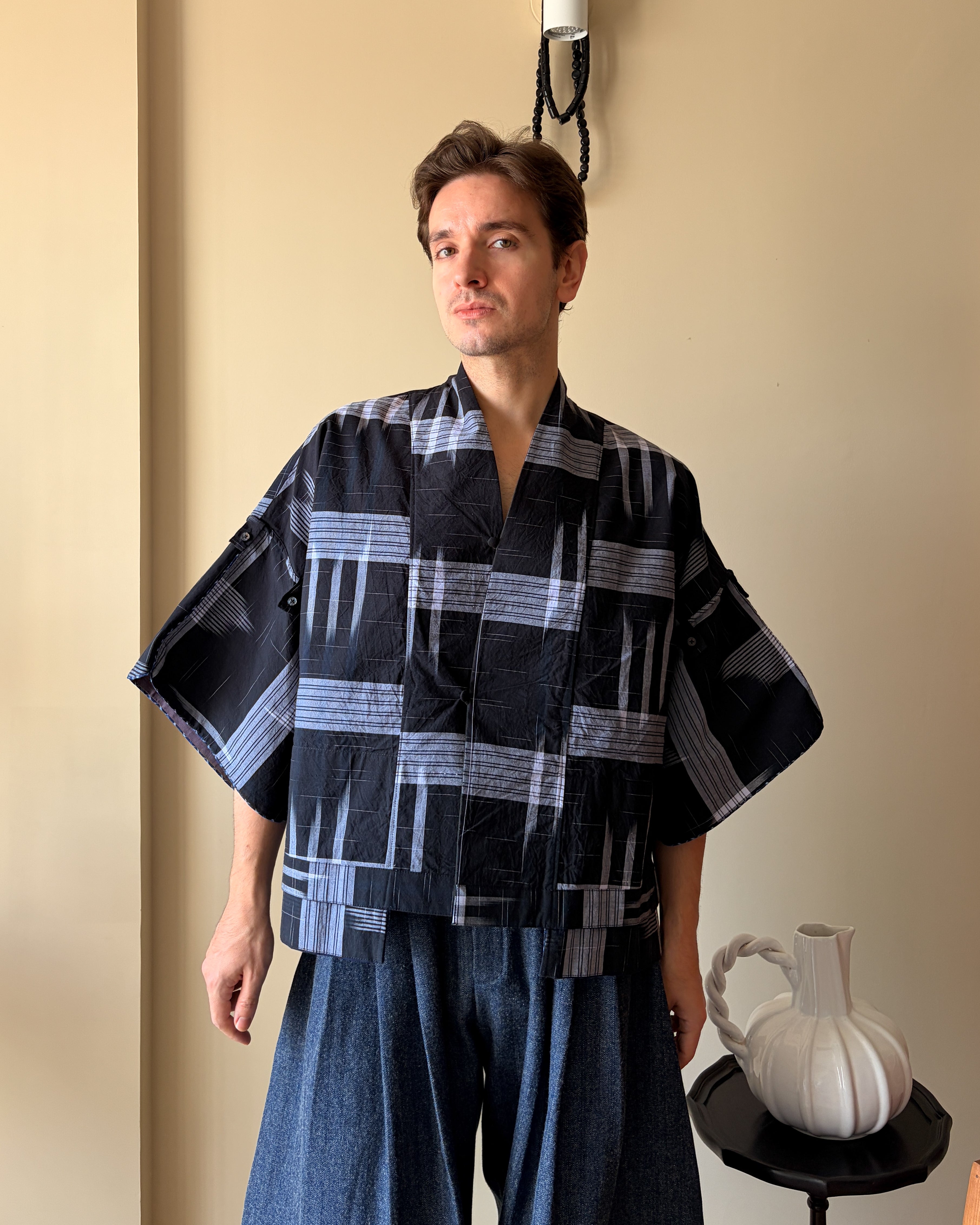 Betsu shacket - color block