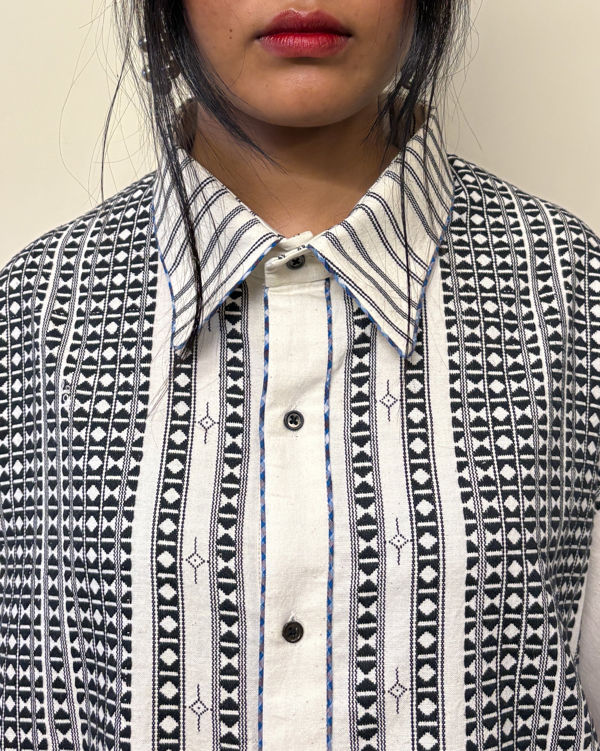 Bloom shirt - extra weft weave