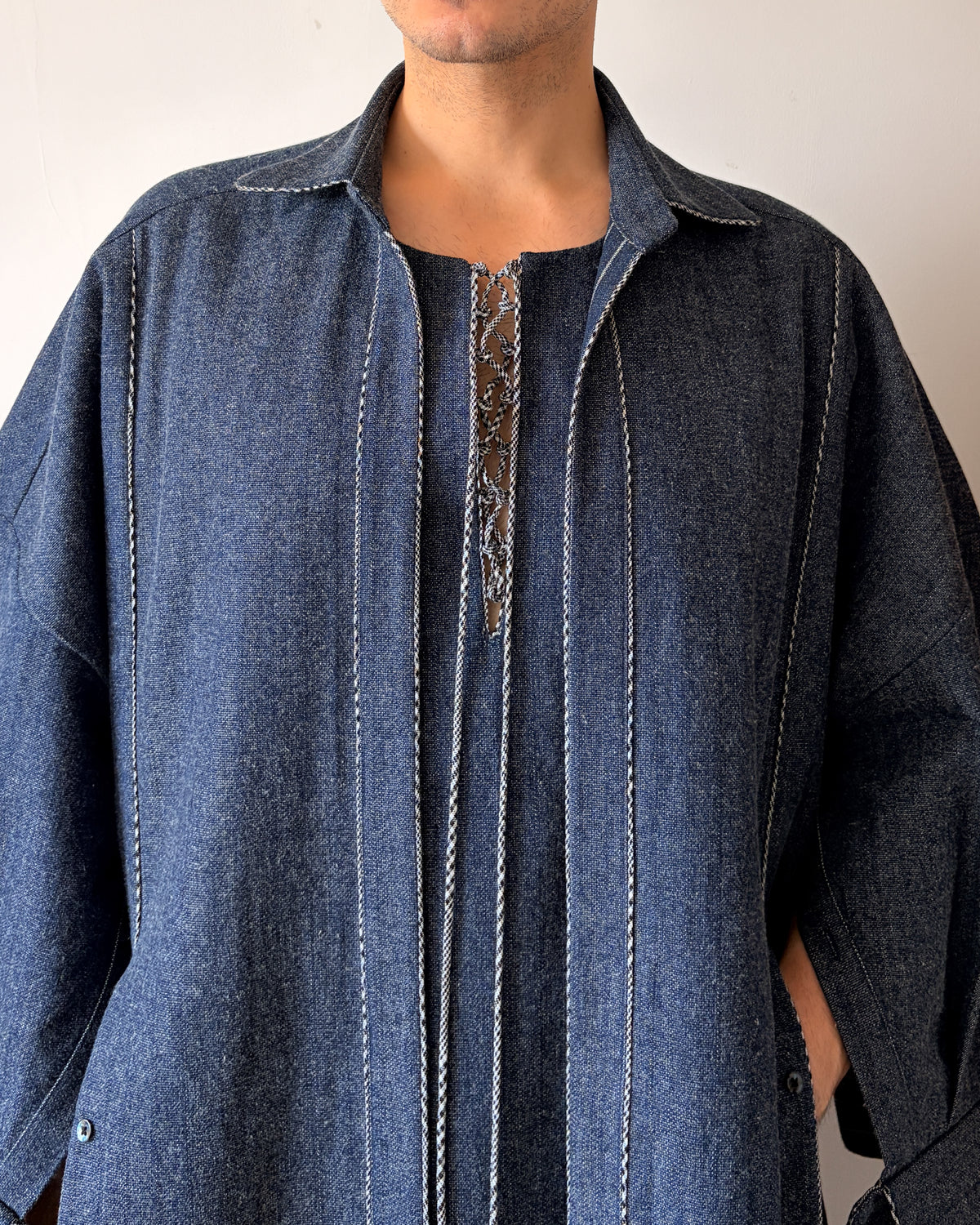 Reversible mingle jacket - denim