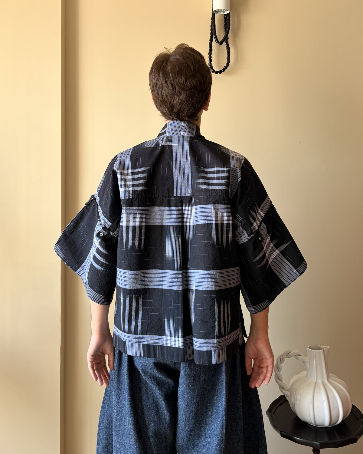 Betsu shacket - color block
